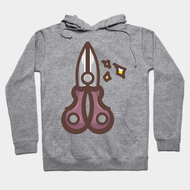 scissors Hoodie by B&E